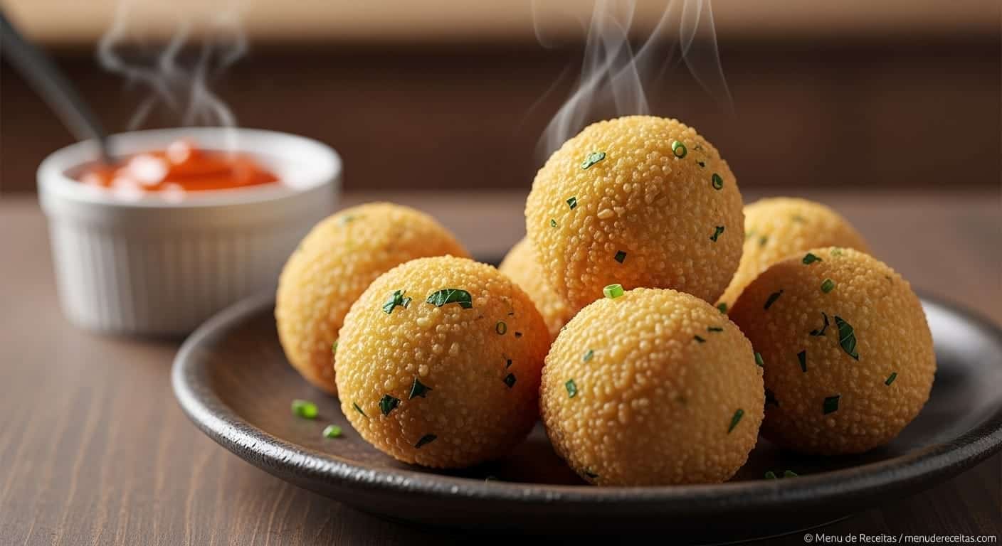 Bolinho de Arroz Crocante