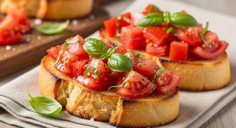 Bruschetta, Receita Italiana, Petisco Fácil