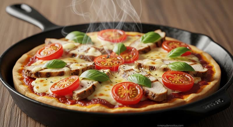 Pizza de Frigideira Low Carb: O Segredo para Emagrecer com Sabor!