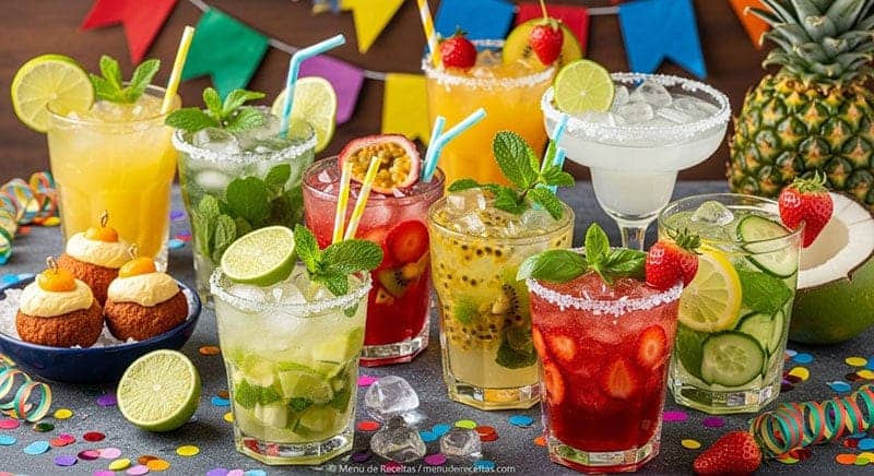 Bebidas Refrescantes para Celebrar