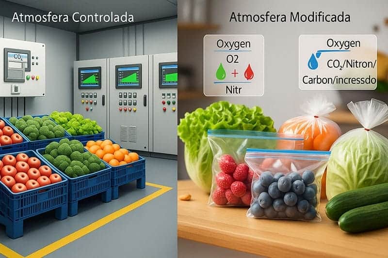 Uso de Atmosfera Controlada e Modificada