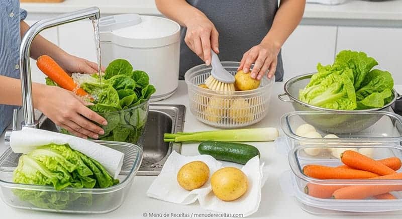 Conservar Verduras e Legumes - Higienização e Preparação de Alimentos