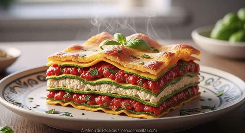 Lasanha Vegana de Abobrinha: Leveza e Sabor Inesquecíveis para Seu Menu!