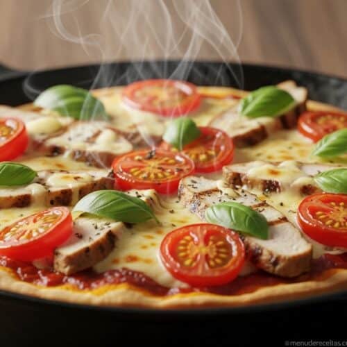 Pizza de Couve-Flor Low Carb