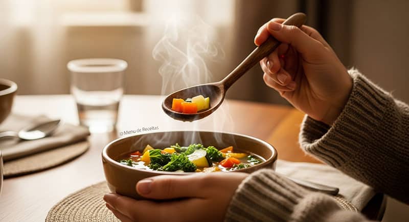 Sopa de Legumes Low Carb Cremosa: Sabor e Leveza para o Seu Dia!
