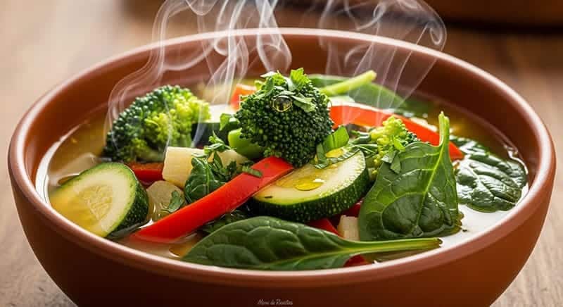 Sopa de Legumes Low Carb Cremosa: Sabor e Leveza para o Seu Dia!