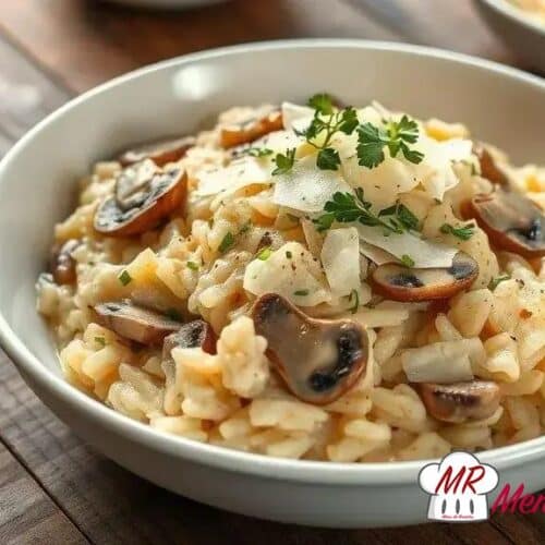 Risoto de cogumelos