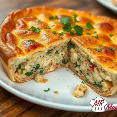 Torta salgada vegana