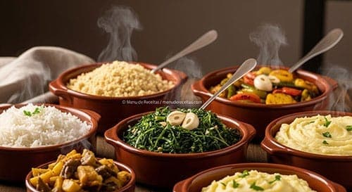 Categoria Acompanhamentos - Menu de Receitas