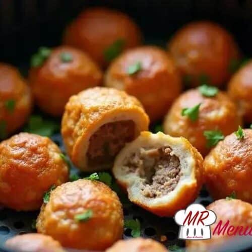 Almôndegas suculentas na Air Fryer