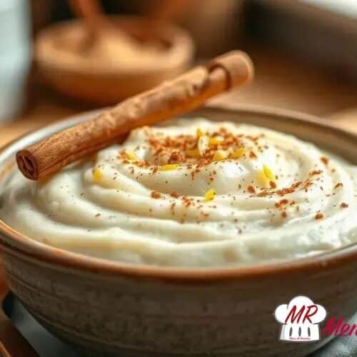 Arroz doce vegano