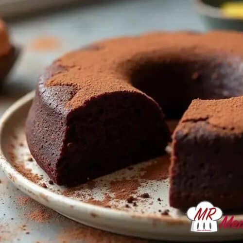 Bolo low carb de chocolate