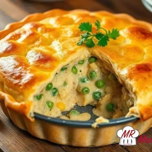 Empadão vegano de palmito