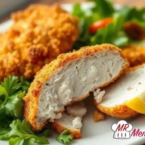 Frango empanado low carb