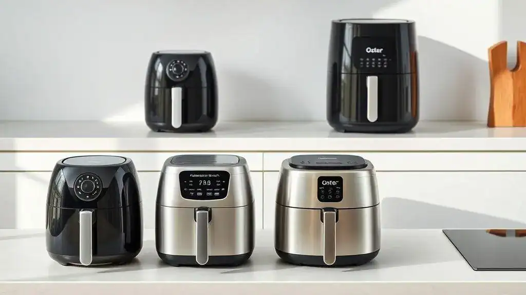 Airfryers Midea, Hamilton Beach, Mondial e Oster: comparativo de 4 modelos