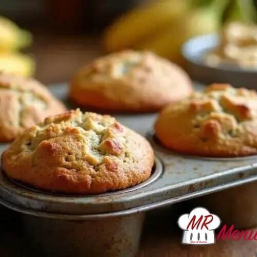 Muffin vegano de banana