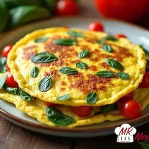 Omelete de legumes low carb