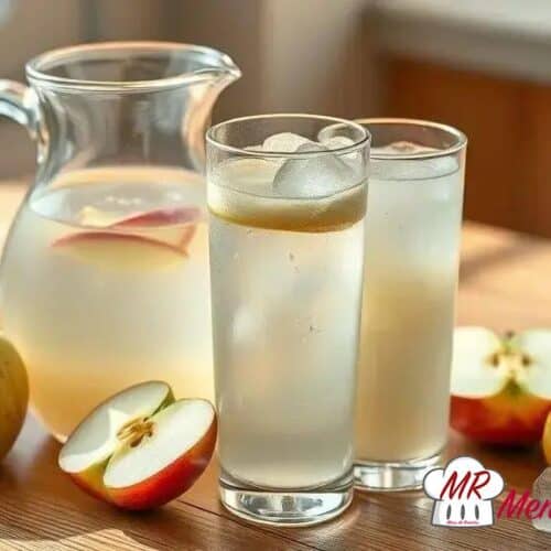 Suco de maçã natural