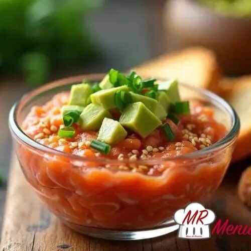 Tartar de salmão