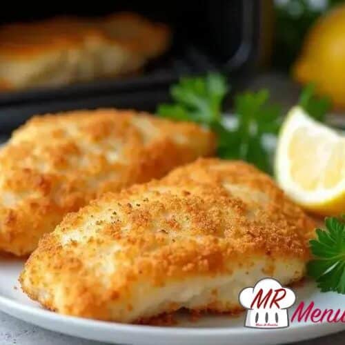 Tilápia empanada na Air Fryer