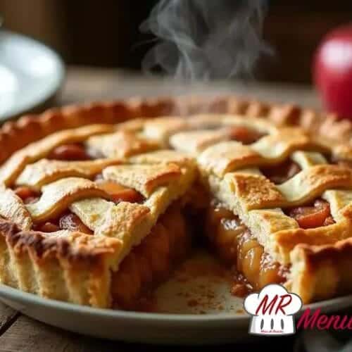 Torta de maçã americana