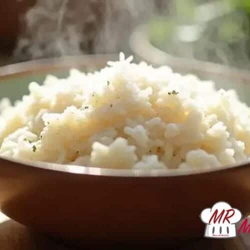 Arroz jasmim com coco