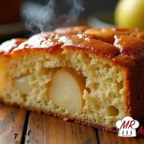 Bolo de pera com especiarias