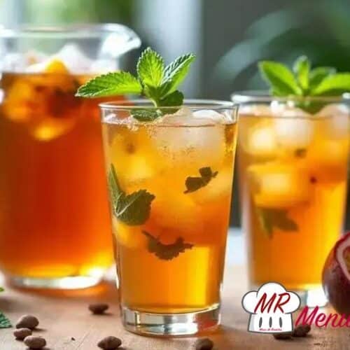Chá mate com maracujá