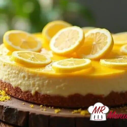 Cheesecake de limão siciliano