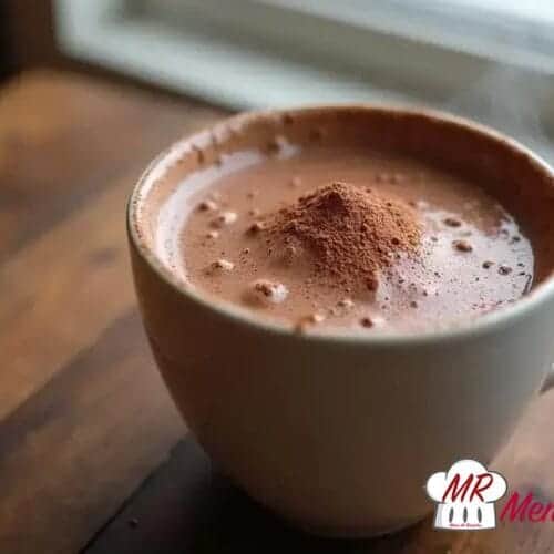 Chocolate quente cremoso vegano
