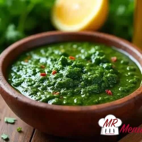 Molho chimichurri de ervas frescas