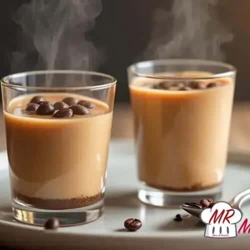 Panna cotta de café