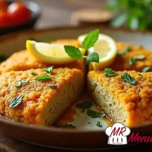 Quibe de quinoa assado