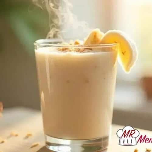 Smoothie de coco e banana