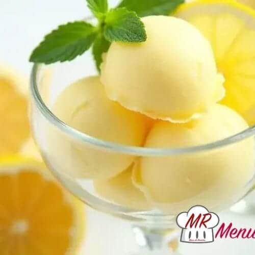 Sorbet de limão