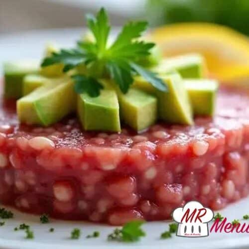 Tartar de atum com avocado