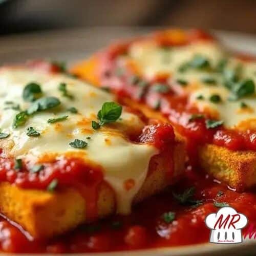Tofu à parmegiana vegano