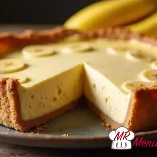 Torta cremosa de banana