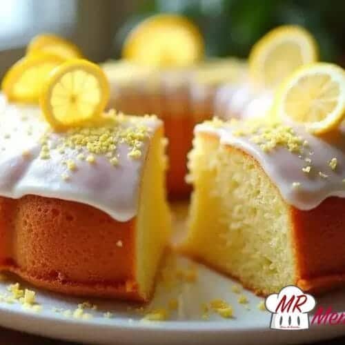 Bolo de limão gelado