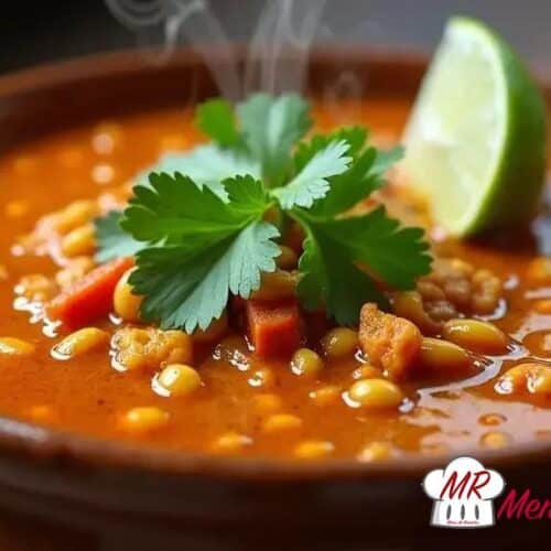 Curry de lentilha vermelha