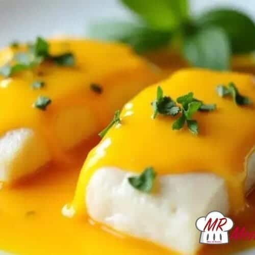 Peixe ao molho de maracujá e gengibre