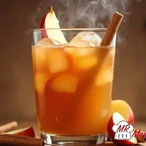 Suco de maçã especiado