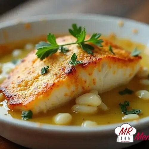 Bacalhau ao creme de alho-poró