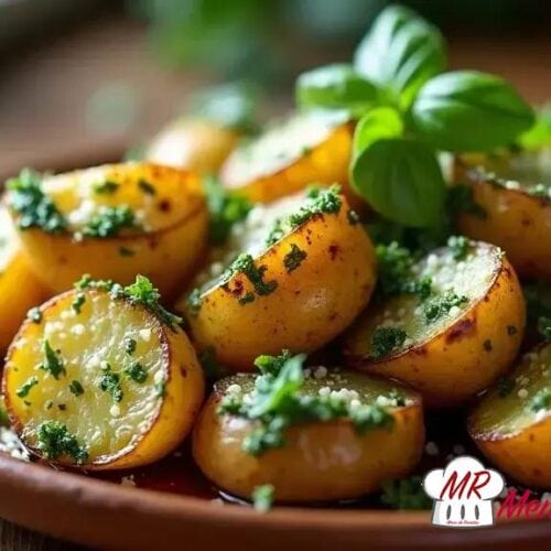 Batata ao pesto