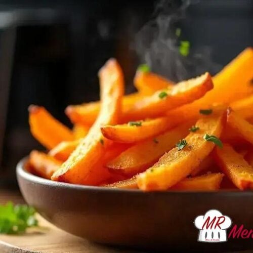 Batata doce rápido na air fryer