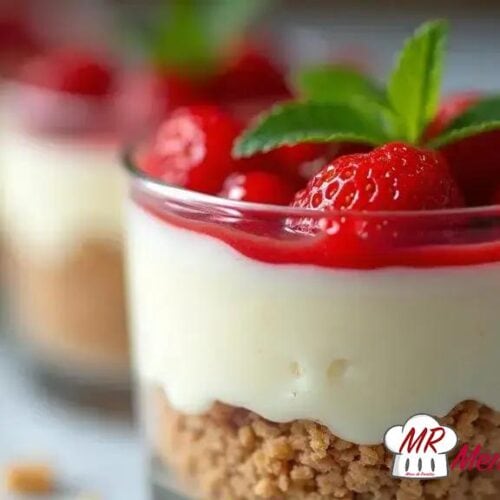 Cream cheese em camadas