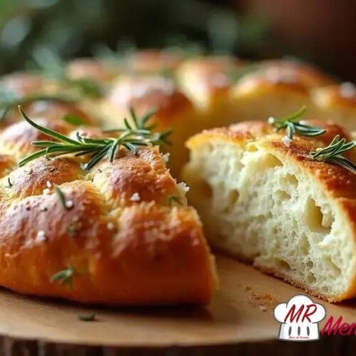 Focaccia com alecrim