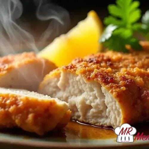 Frango crocante dourado na air fryer