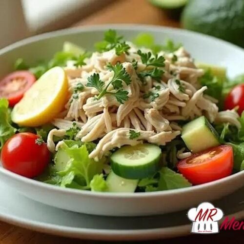 Salada de frango leve