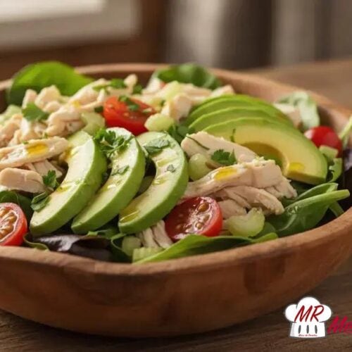 Salada de frango low carb